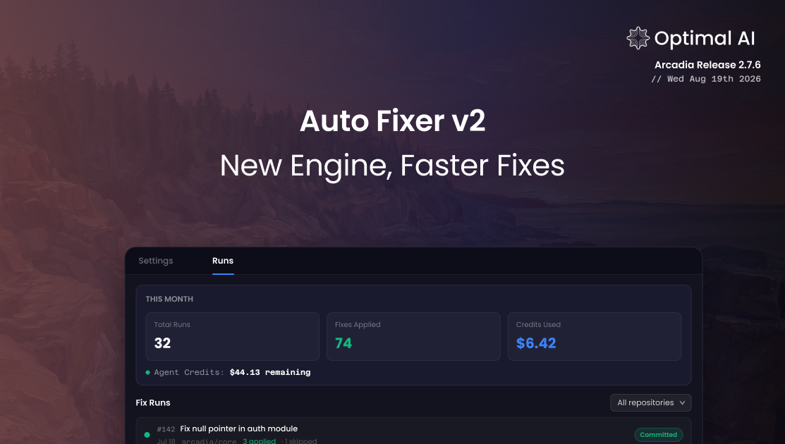 Auto-Fixer v2: New Engine, Faster Fixes